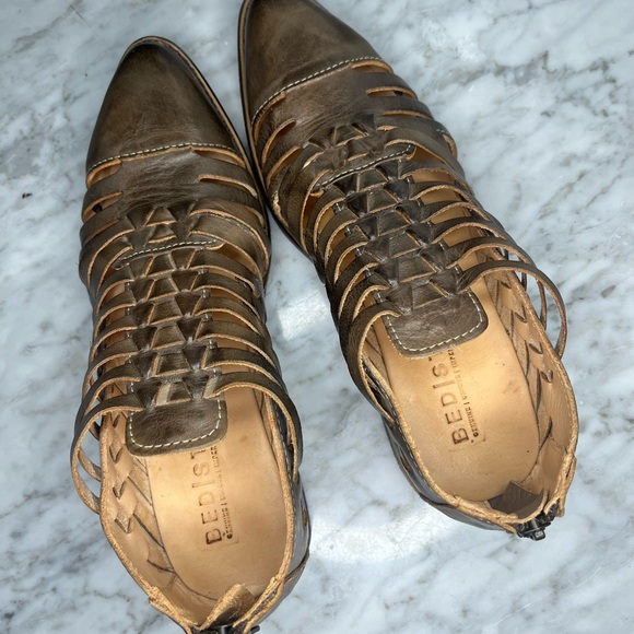 Bed Stu Las Cruces Shoe Woven Leather 7.5 - Picture 11 of 12